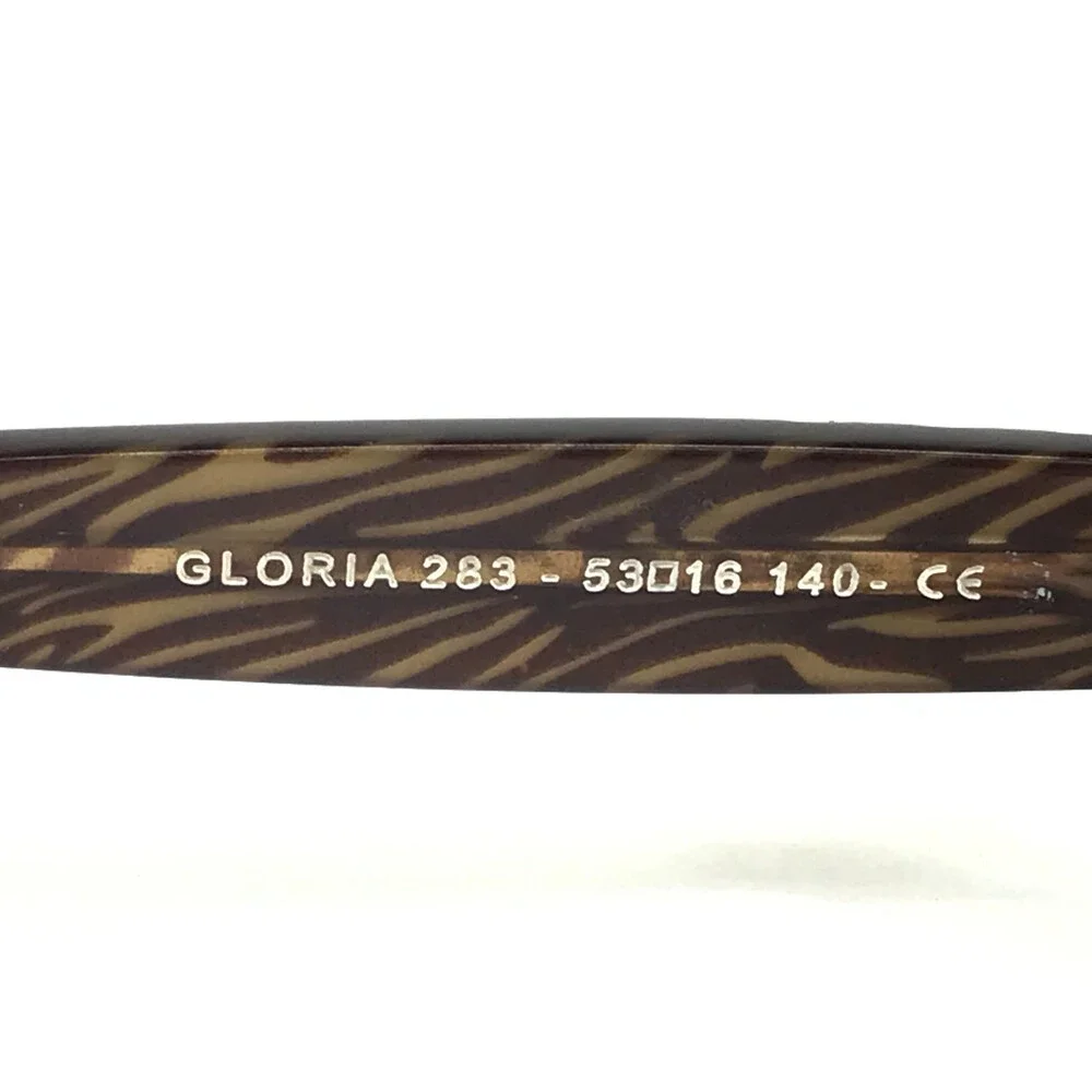 Jean Lafont Eyeglasses Frames GLORIA 283 Dull Purple Tiger Stripes 53-16-140